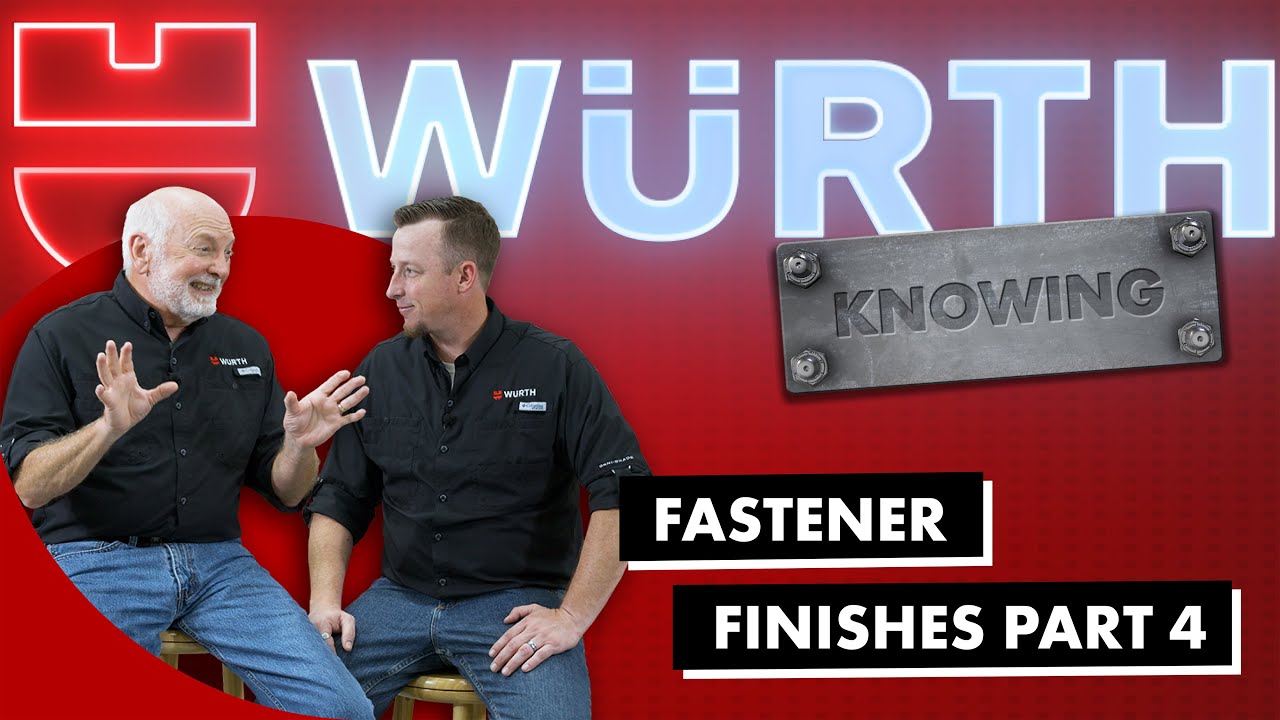 Black Oxide, Phosphate, & E-Coat Finishes | Würth Knowing Episode 12