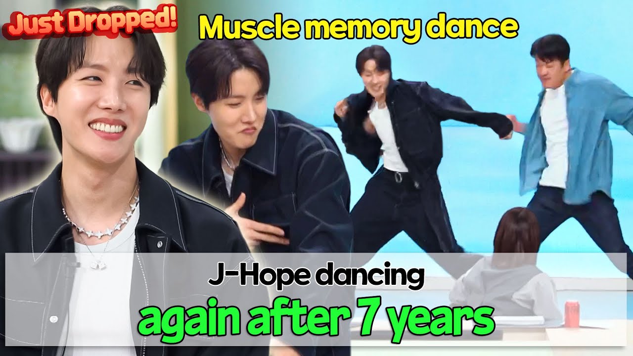 BTS j-hope remembering a dance he performed 7 years ago 🔥 | Chef & My Fridge