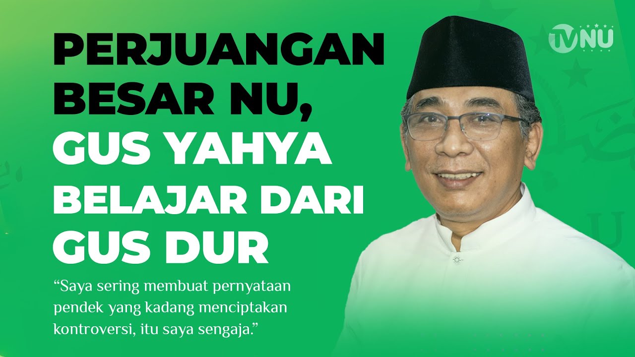Gus Yahya: Mengidentifikasi Mana yang NU dan Bukan Itu Susah