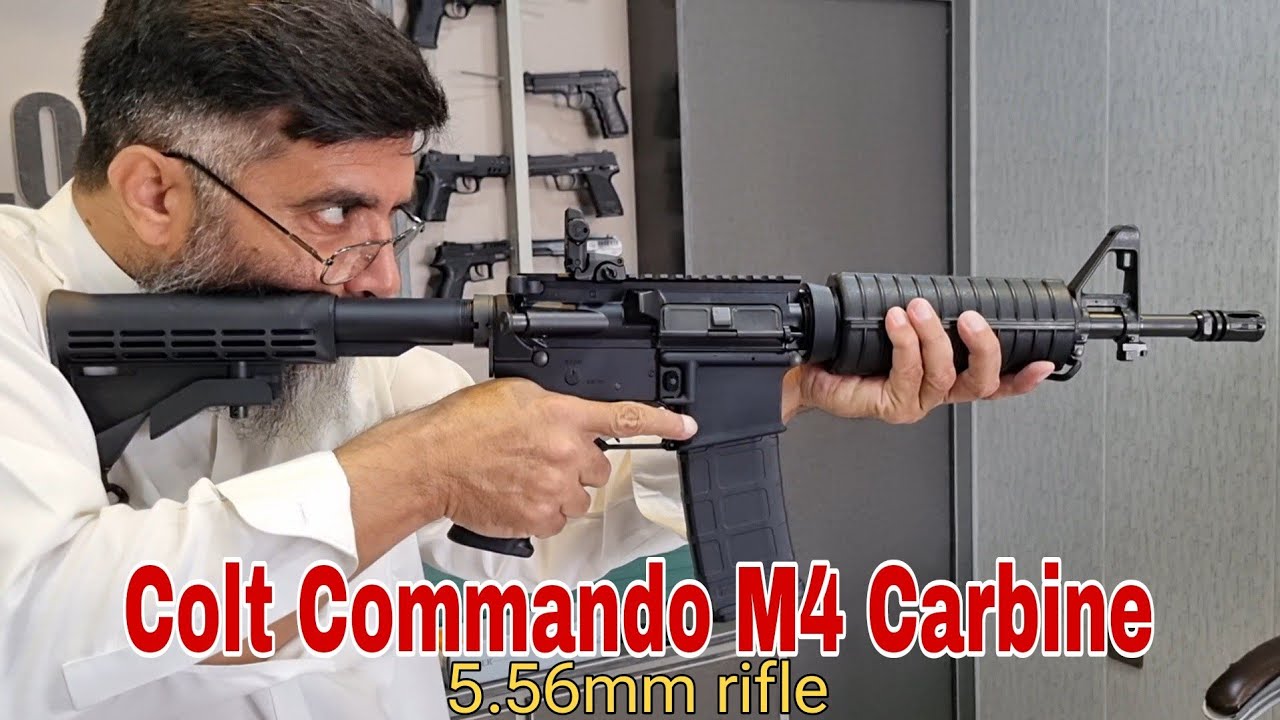 Colt M4 carbine 5.56mm rifle | Colt M4 commando rifle Review and Unboxing.