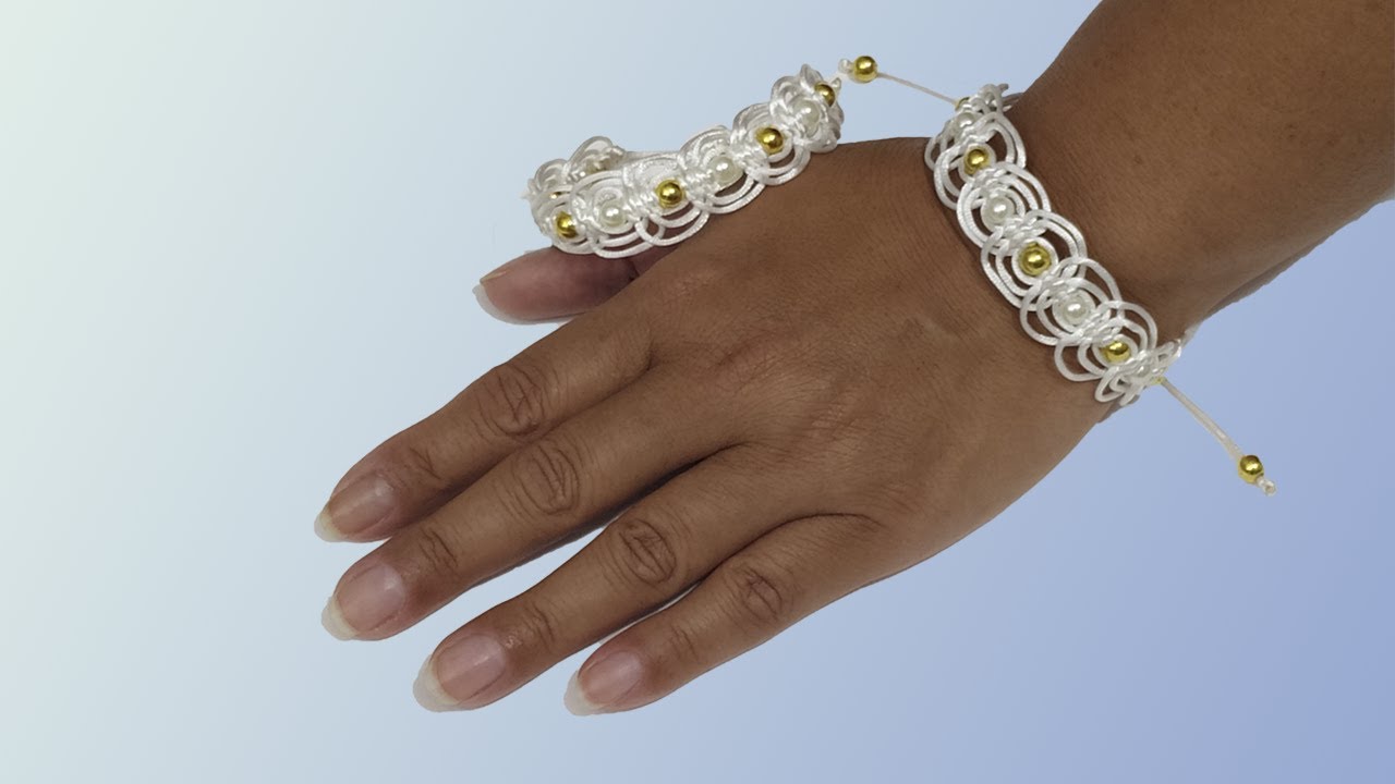 Pulseira Macram&ecirc; por Noemi Fonseca