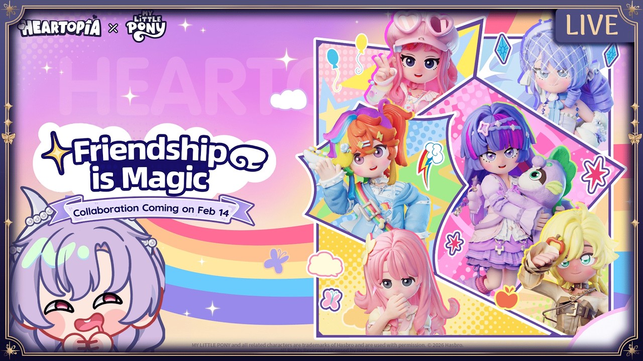 【HEARTOPIA】COLAB MY LITTLE PONY
