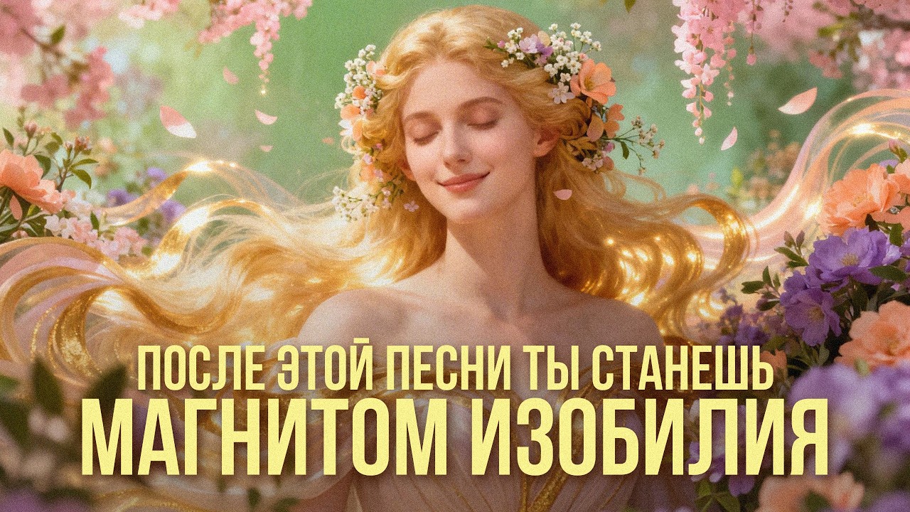 💸 ДЕНЬГИ ЛЮБЯТ МЕНЯ | Песня Аффирмация для Привлечения ИЗОБИЛИЯ | Слушай и Богатей Каждый День