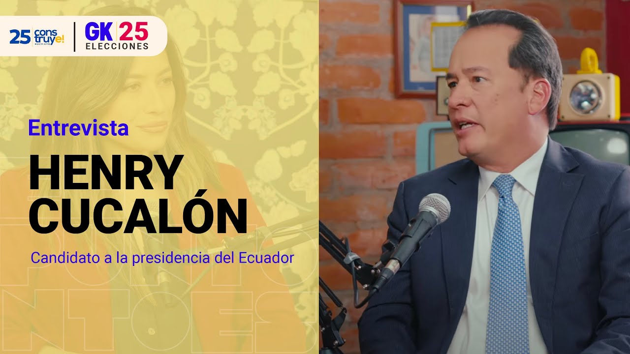 Henry Cucalón: “CREO me propuso ser candidato presidencial dos veces y les dije NO, gracias”