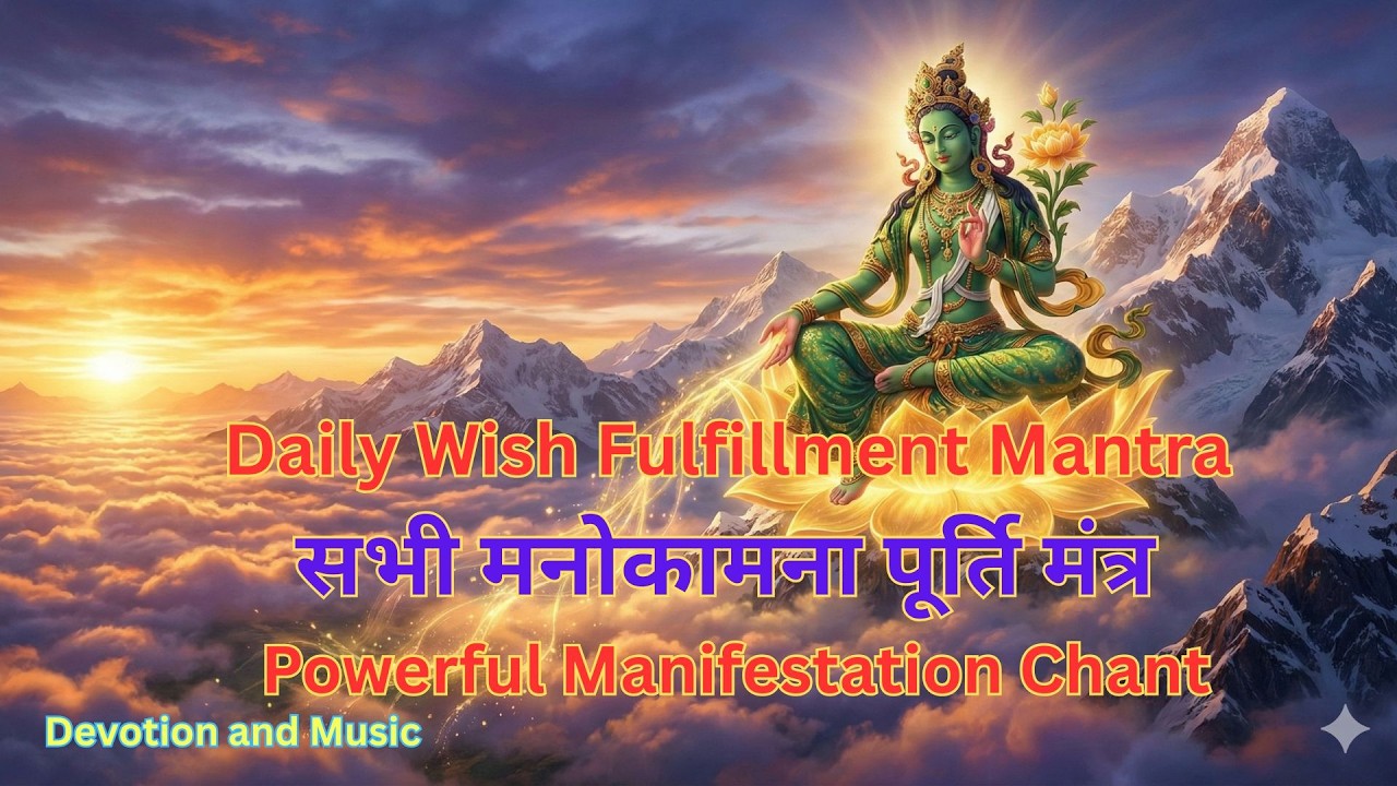 Daily Wish Fulfillment Mantra, सभी मनोकामना पूर्ति मंत्र, Powerful Manifestation Chant.