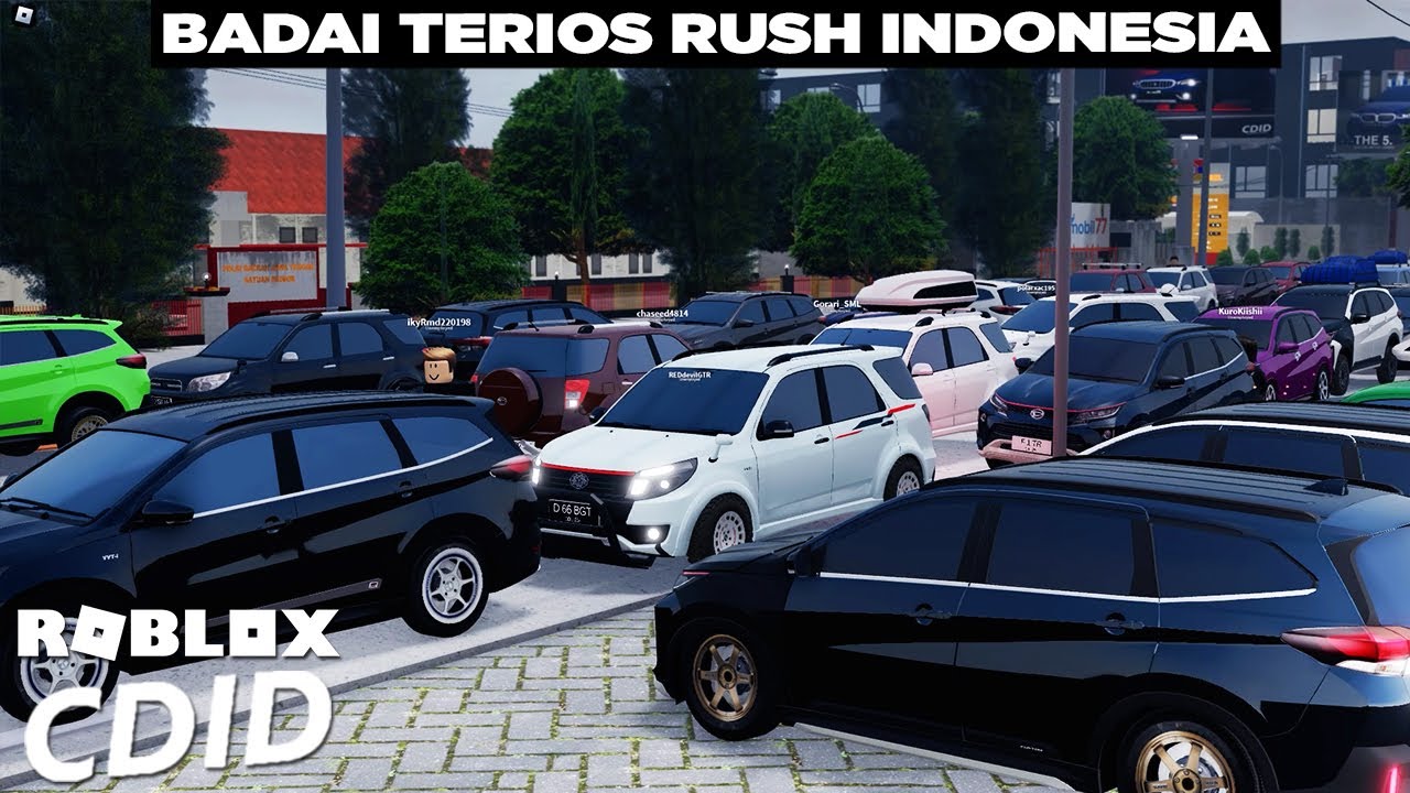 Sepanjang Jalan Hanya Melihat Mobil Terios & Rush 😂😂 Roblox CDID
