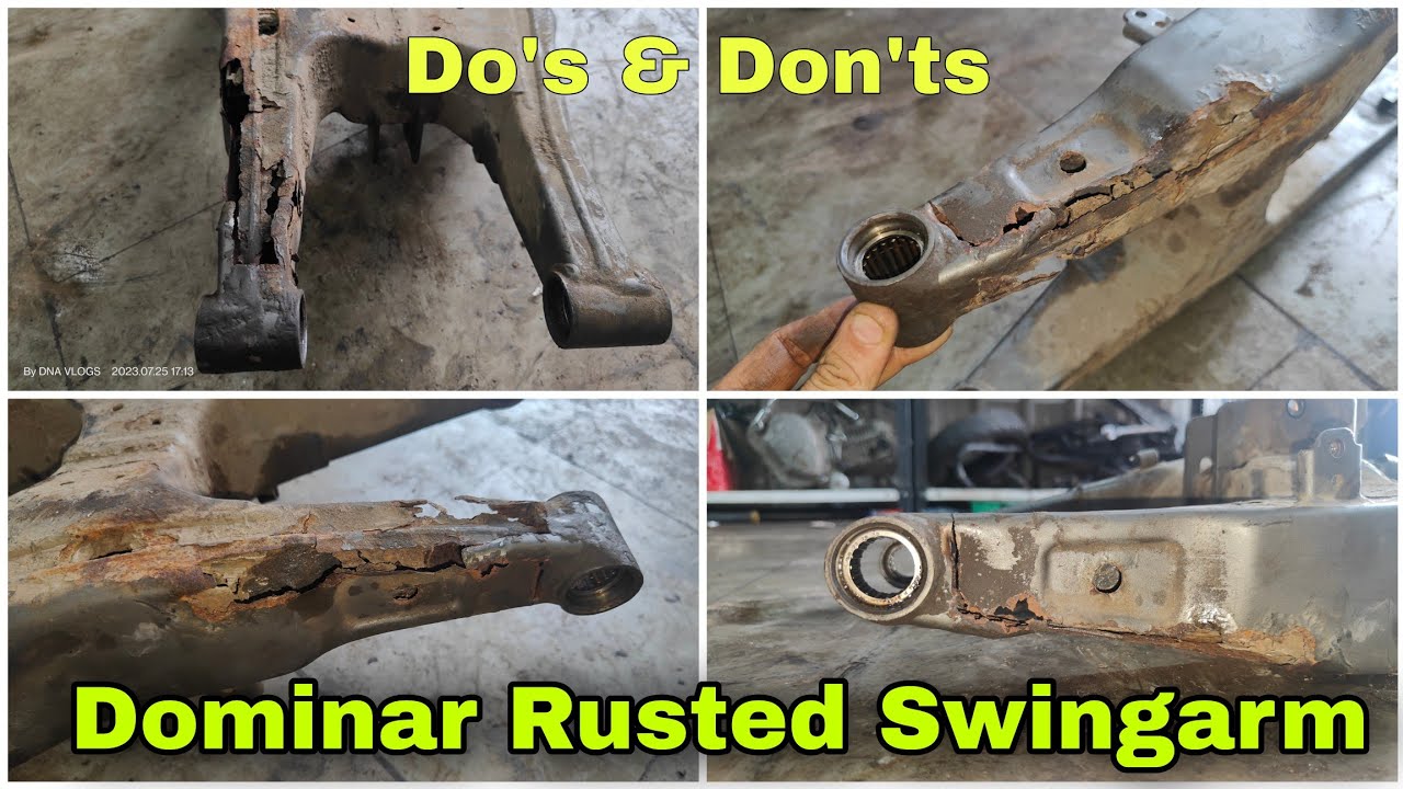 Bajaj Dominar 400 Care | Rusted Swing-arm | How to Prevent Rusting | @skautocare | DNA VLOGS