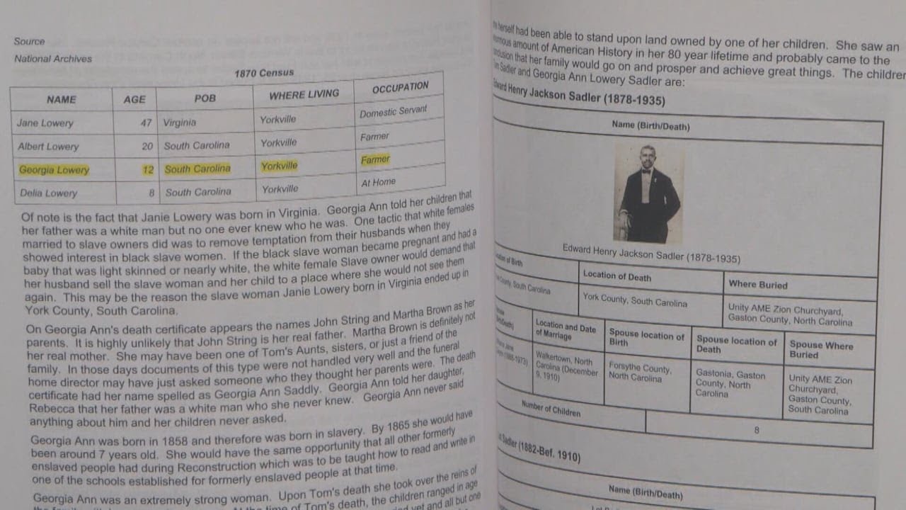 Geological Society in Charlotte helps African Americans trace family history