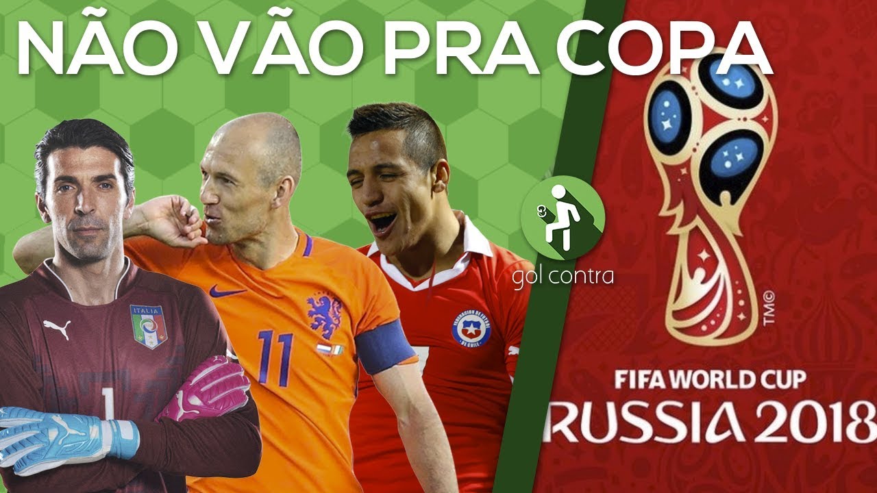 MONTAMOS A SELEÇÃO QUE NÃO VAI PRA COPA
