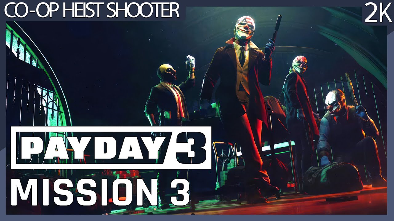 PAYDAY 3 (2023) Mission 3 Solo Stealth - Dirty Ice - RTX 3070Ti (No commentary) 1440p