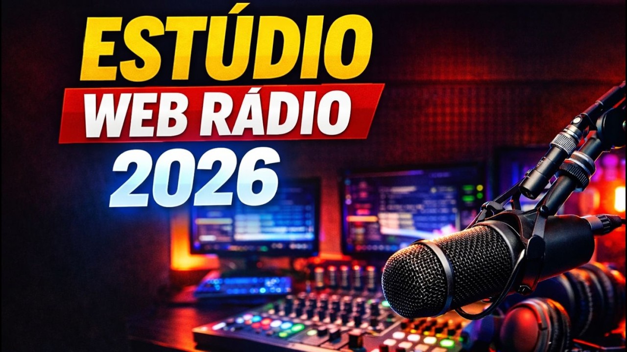 Organizando Meu Estúdio de Web Rádio 2026 | Dicas para um Setup Profissional.