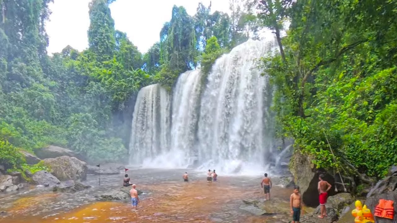 CAMBODIA 2025 - Phnom Kulen (ភ្នំគូលេន) National Park Tour, Picnic & Waterfall
