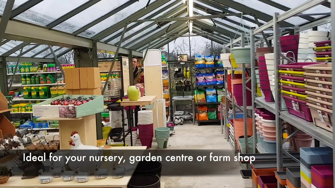 Robinsons Royale Multi span greenhouse