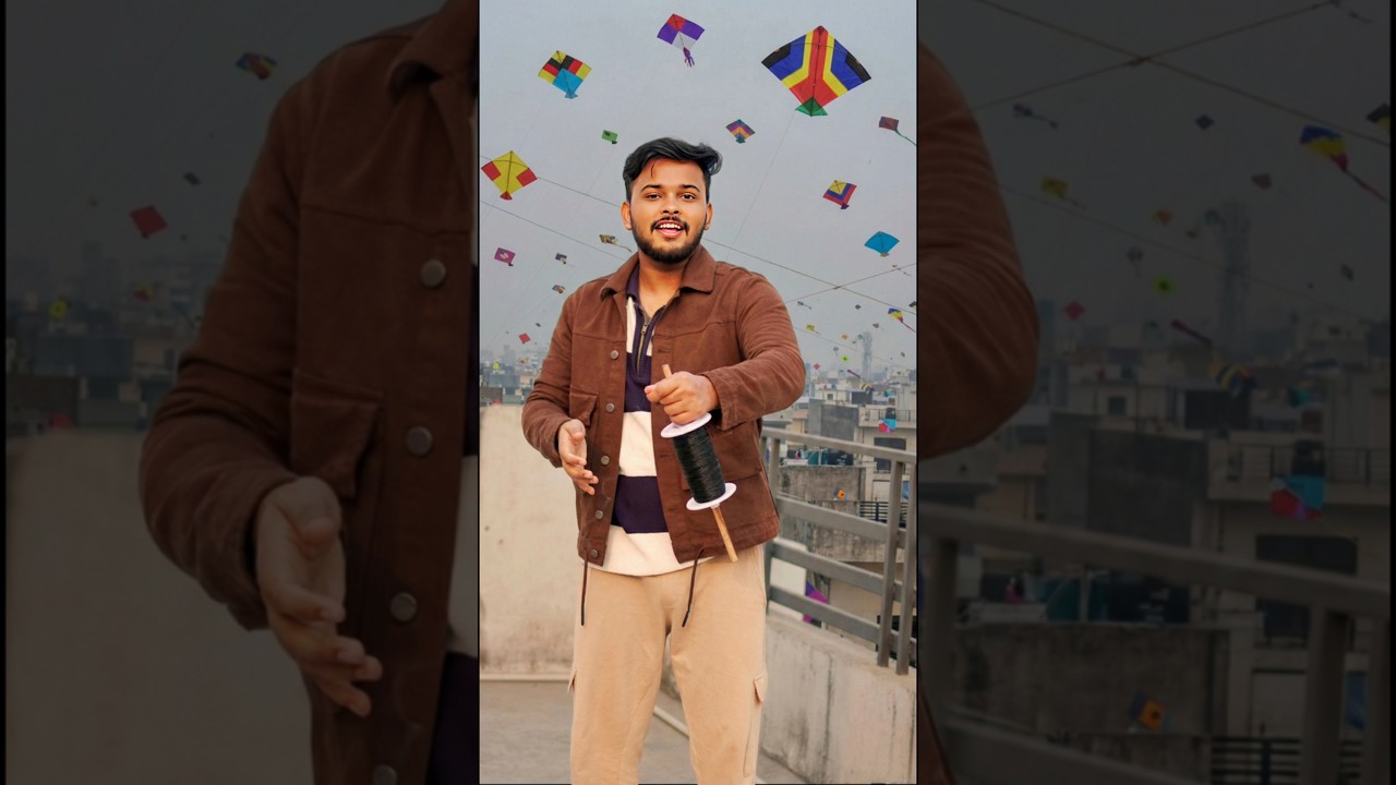 Back To Bachapan 🥹 Thandi Aur Patang 🪁❤️ #shorts #relatable #nostalgia #winter #kite