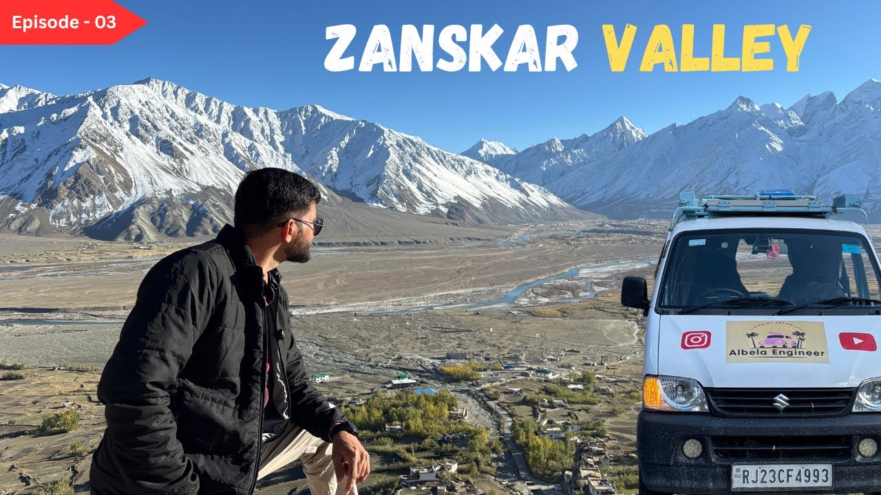 EP - 03 | Exploring the Hidden Zanskar Valley! 🇮🇳 A Journey Beyond Roads