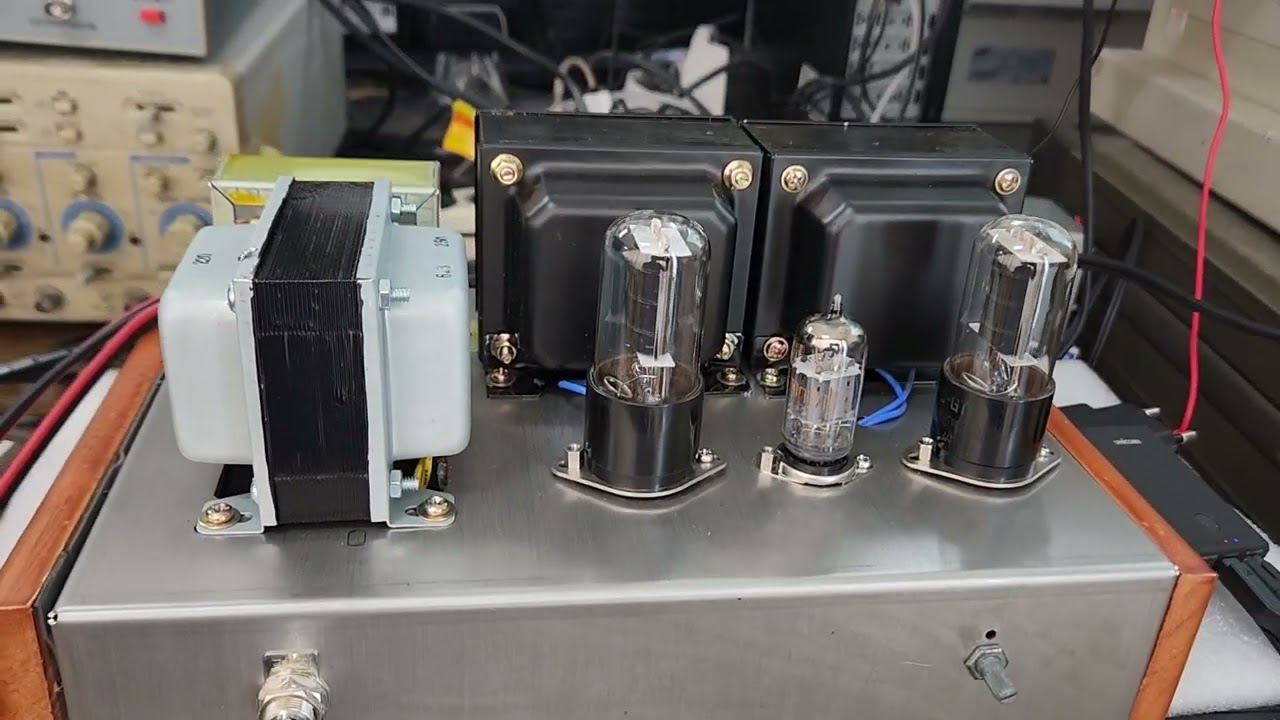 DIY Single Ended Tube Amplifier. 6V6GT plus 12AX7 Stereo Amp