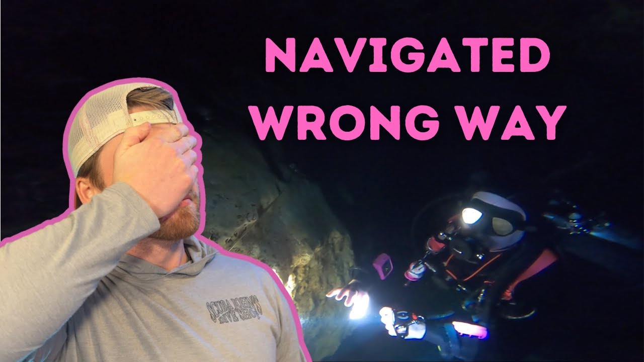Underwater Cave Navigation Goes Wrong