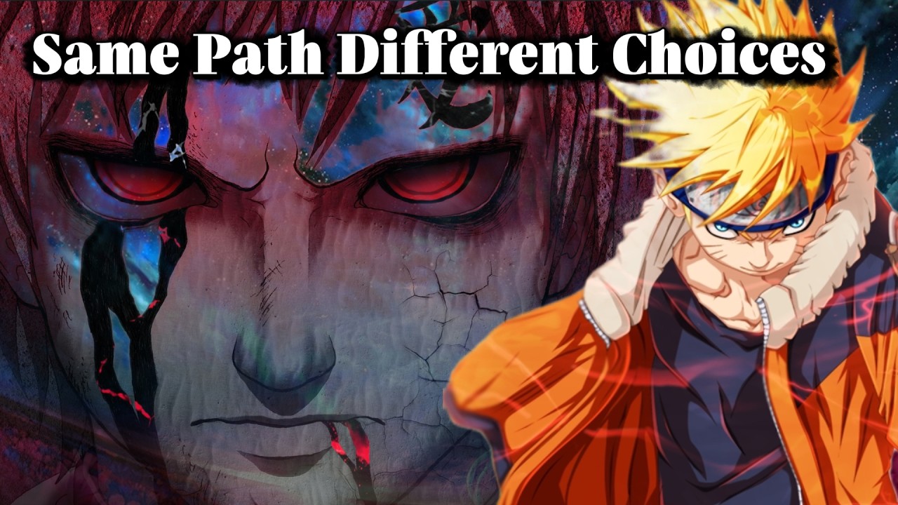 The Real Difference Between Naruto, Sasuke, Obito, and Gaara