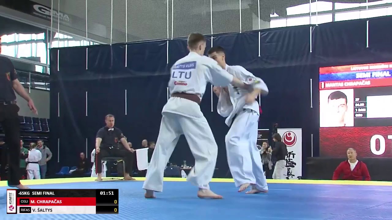 LČ - Mantas Chrapačas (aka) - Vilius Šaltys (shiro) | Men 60-65kg Semi Final