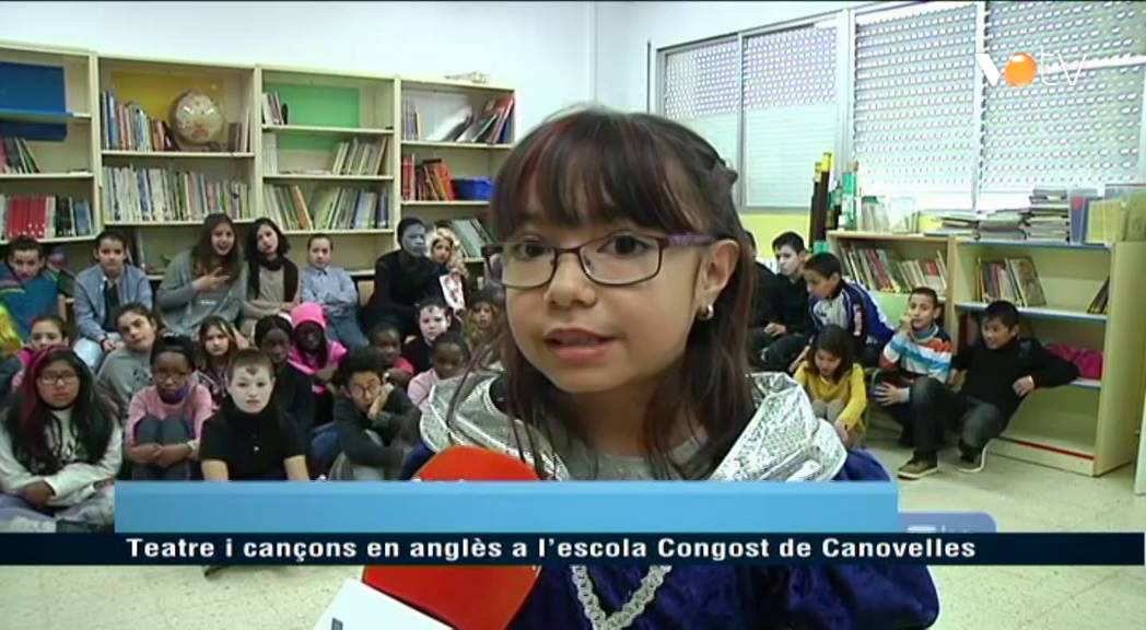 VOTV - Teatre i cançons en anglès a l'escola Congost de Canovelles