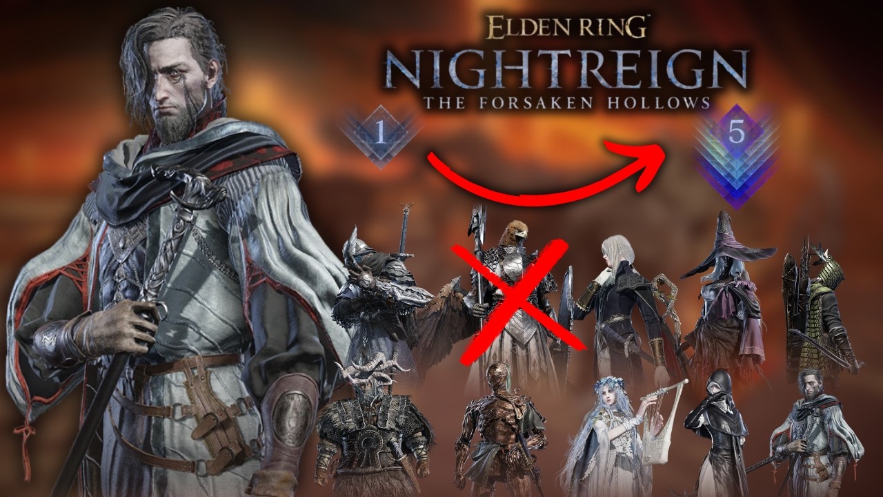 Vou pegar Depth 5 com todos os Personagens! É a Vez do Estudioso! Pt5 - Elden Ring Nightreign !pix