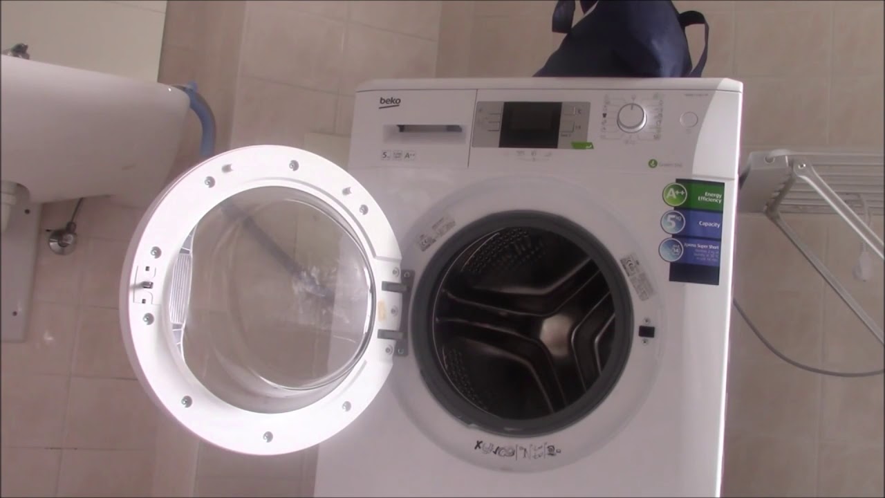 Big loundry day in the Orange Beko - Time Lapse