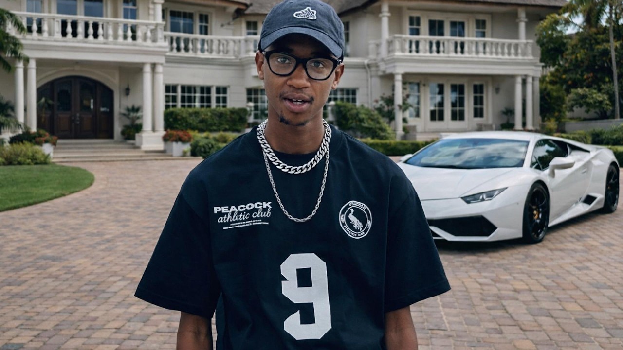 Scotts Maphuma is 30 years old and he's living a luxurious life that many people dream of.
