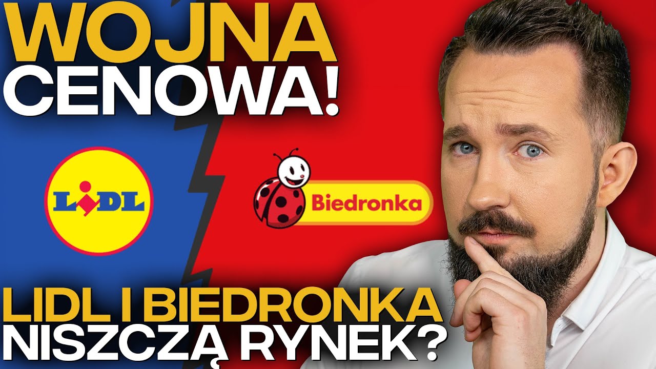 Jak BIEDRONKA i LIDL niszczą RYNEK? Wojna Cenowa Dyskontów #BizON