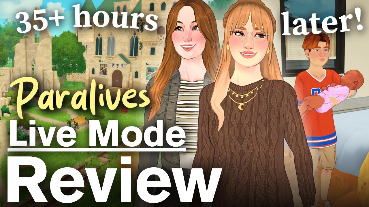 Обзор игрового процесса Paralives: режим Live Mode после более чем 35 часов игры.