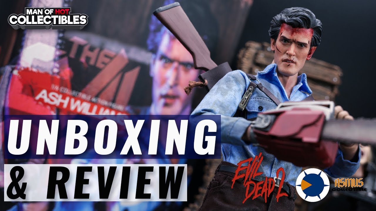Asmus Toys ASH WILLIAMS Evil Dead 2 Luxury Edition Unboxing and Review