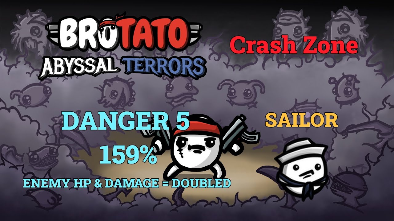 Brotato Danger 5 - 159% Sailor (Crash Zone)