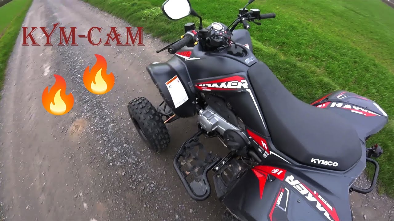 Première balade en solo de l'année en Quad Kymco 300 Maxxer 🔥🔥