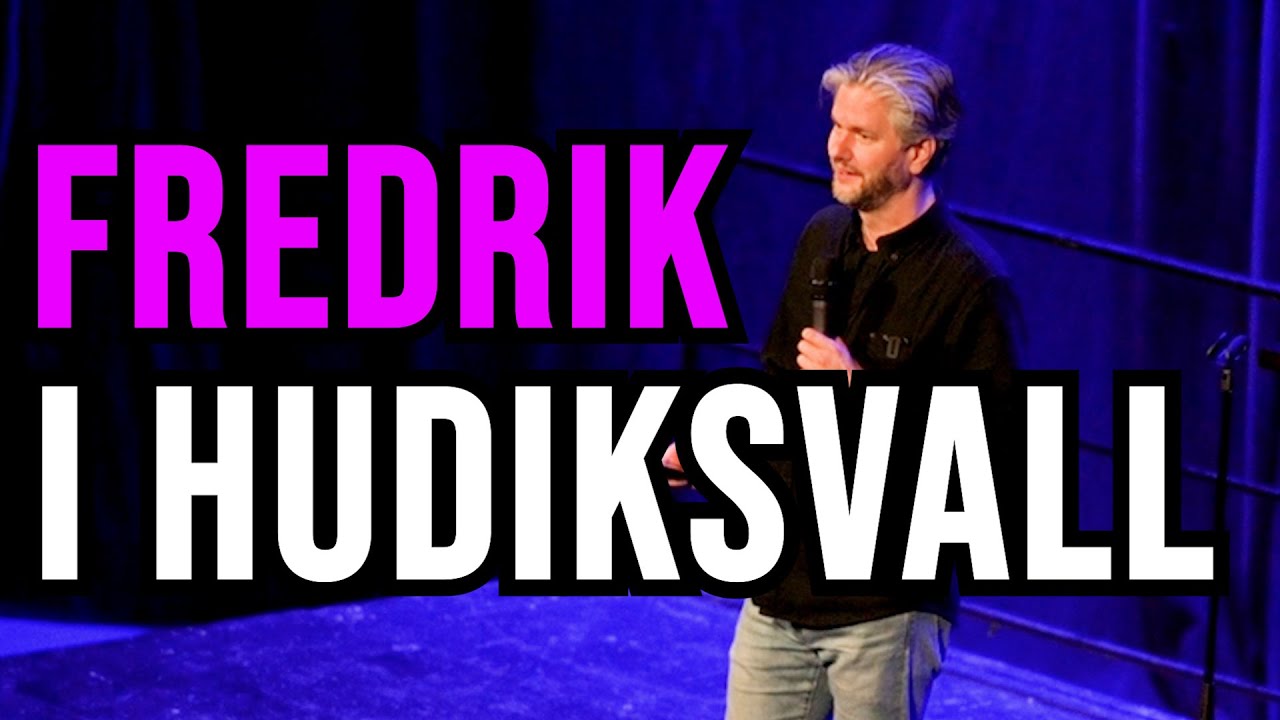Fredrik pratar Hudiksvall