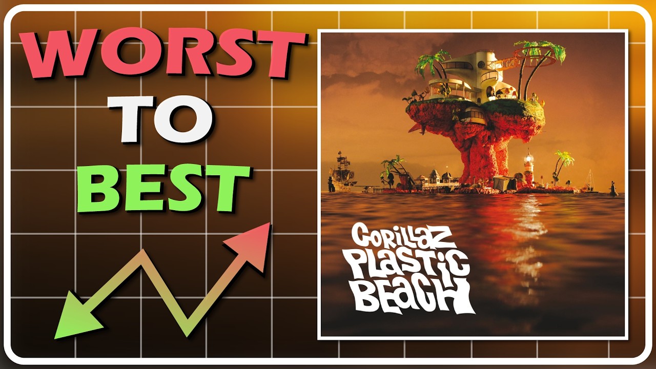Ranking Every Song on Plastic Beach by Gorillaz