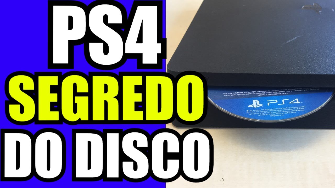 COMO TIRAR DISCO PRESO NO PS4 FACILMENTE !