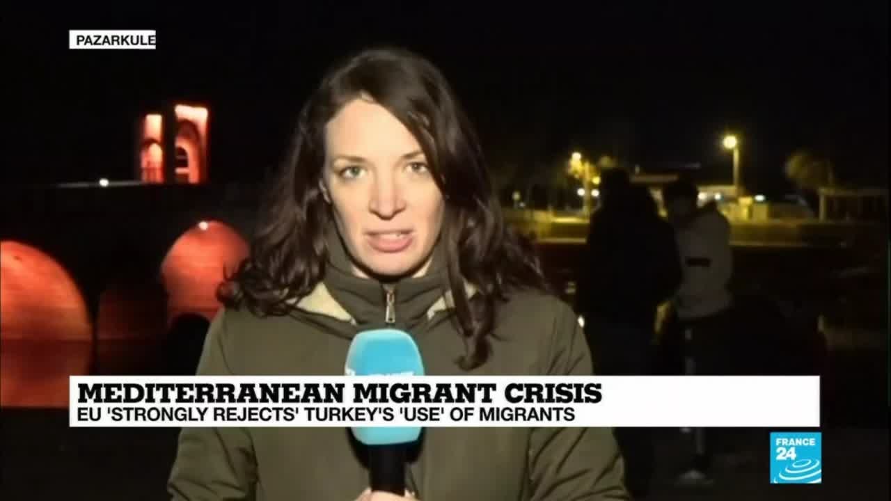 Tension mounts at Greek-Turkish border as migrants push to cross into Europe