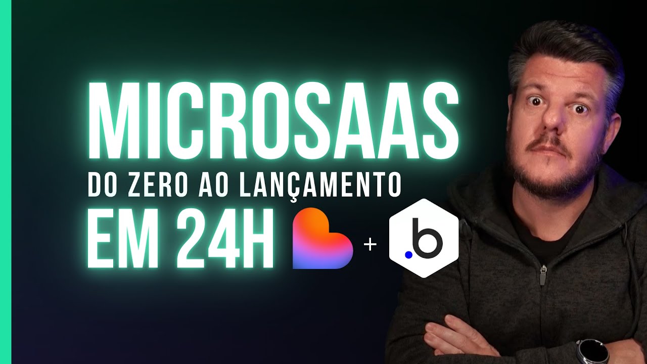 CRIEI e LANCEI em 24H um Micro SaaS DO ZERO com IA, Lovable e Bubble