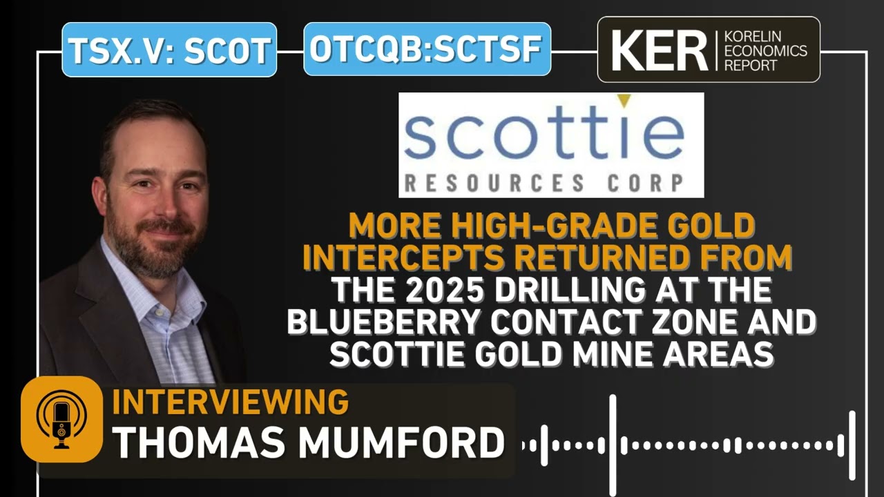 Scottie Resources – High-Grade Gold Intercepts Returned From The Blueberry & Scottie Gold Mine Areas