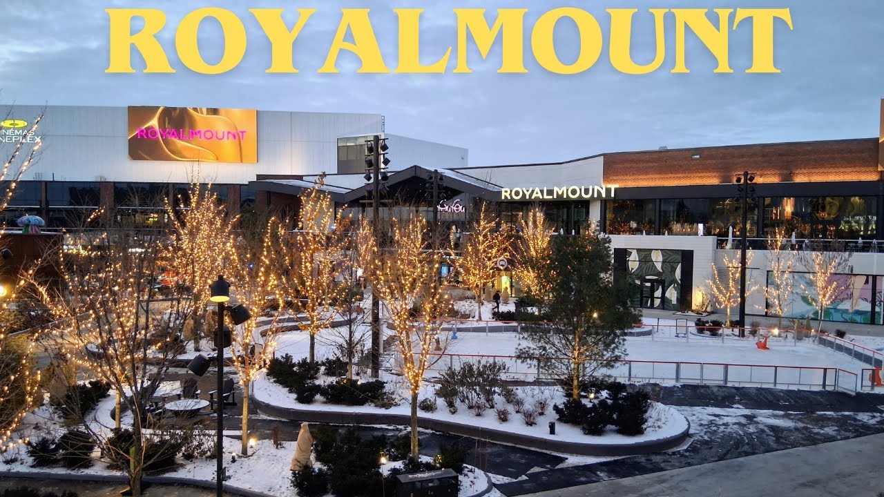 Full 4K Tour of Royalmount Mall (Winter 2025)