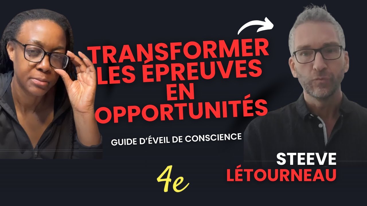 L'ÉPREUVE : Comment transformer le chaos en lumière ? ✨ (Steeve Létourneau sur 4e de couverture)
