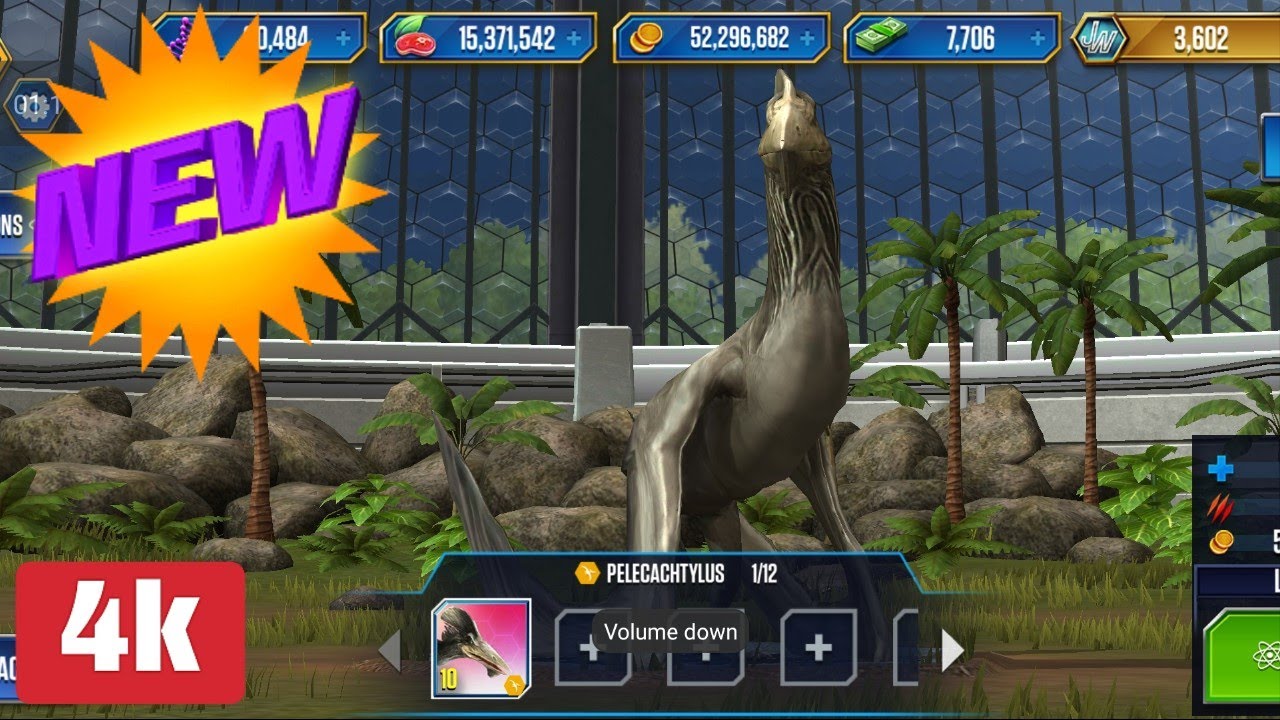 Fusing  Pelecachtylus super hybrid || Jurassic world the game