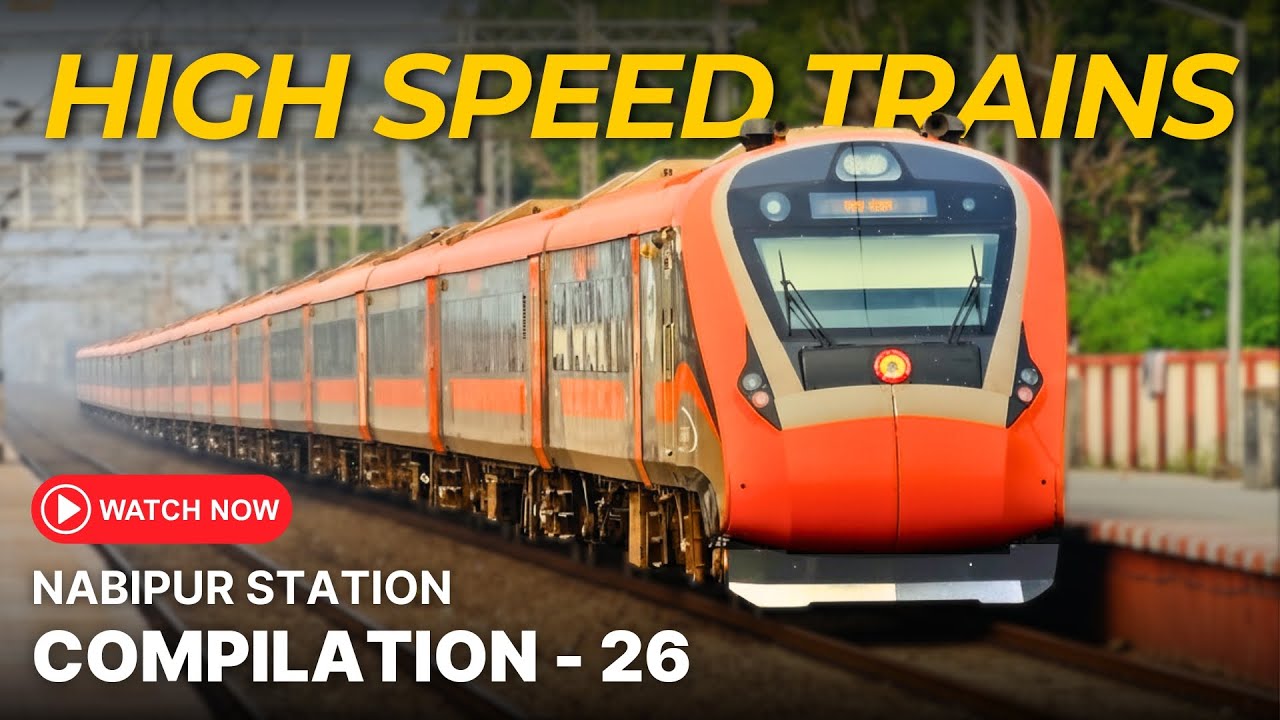 Compilation - 26 | High Speed Indian | Express Trains | Western Railway | Indian Railways