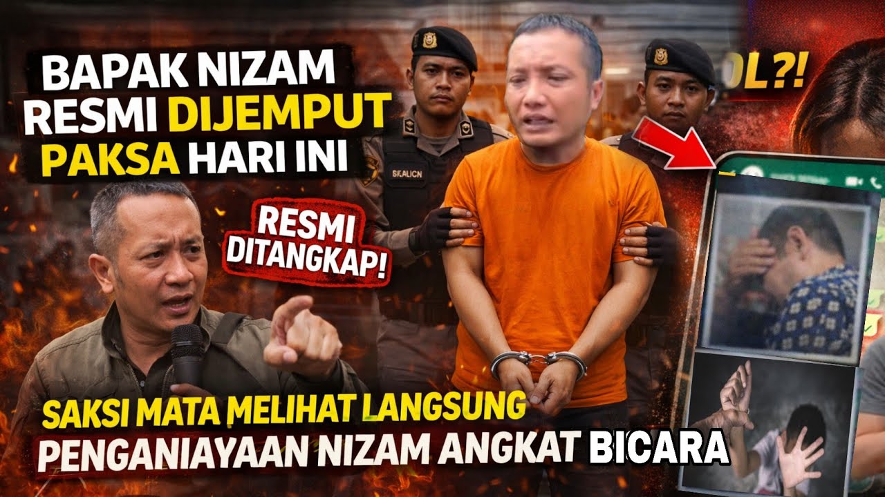 DRAMA BERAKHIR! AYAH N1Z4M AKHIRNYA DIAM4NK4N P0LIS1, AYAH N1Z4M D1T4NGK4P SETELAH B*KT1 BARU MUNCUL