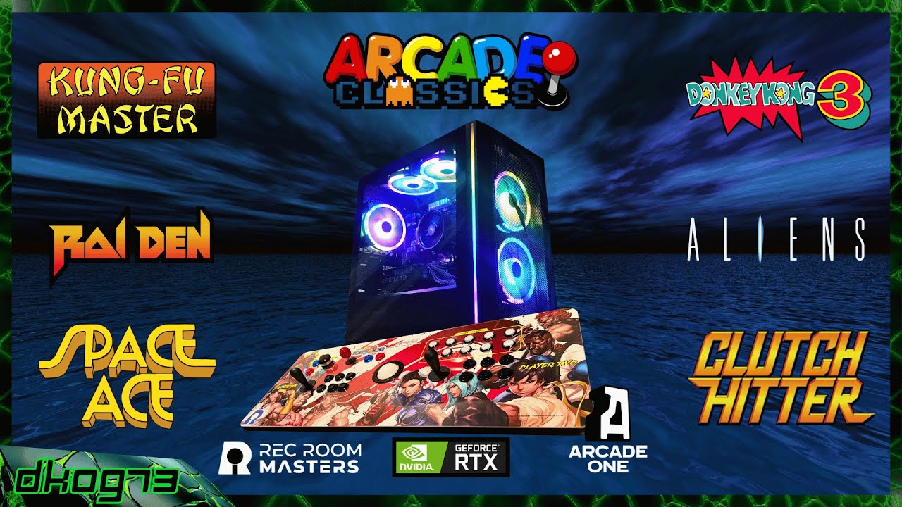 Home Arcade Gaming 📺 ArcadeOne Multicade + Rec Room Masters Control Panel #arcadeone #multicade