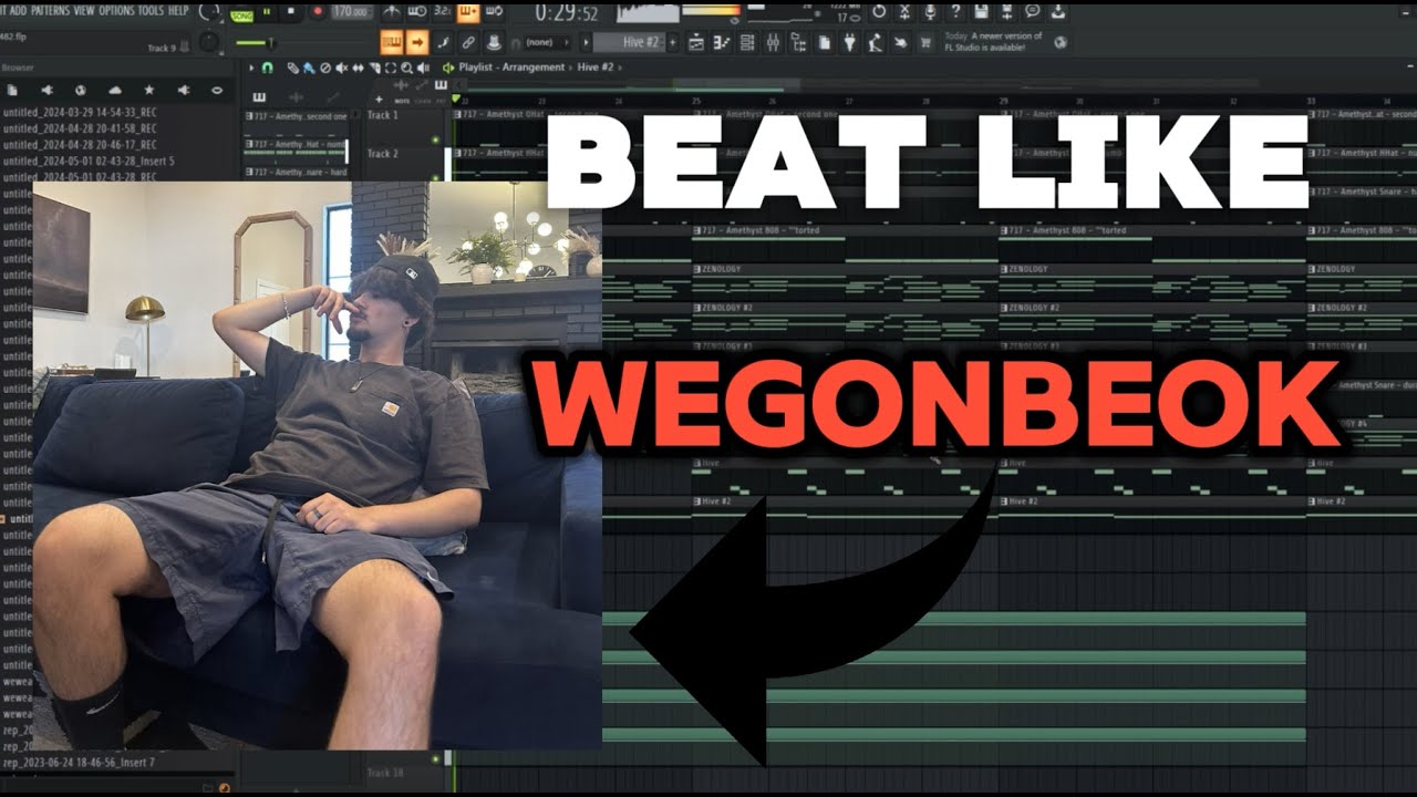 How to WEGONEBEOK type beat from new NETTSPEND ALBUM // Tutorial