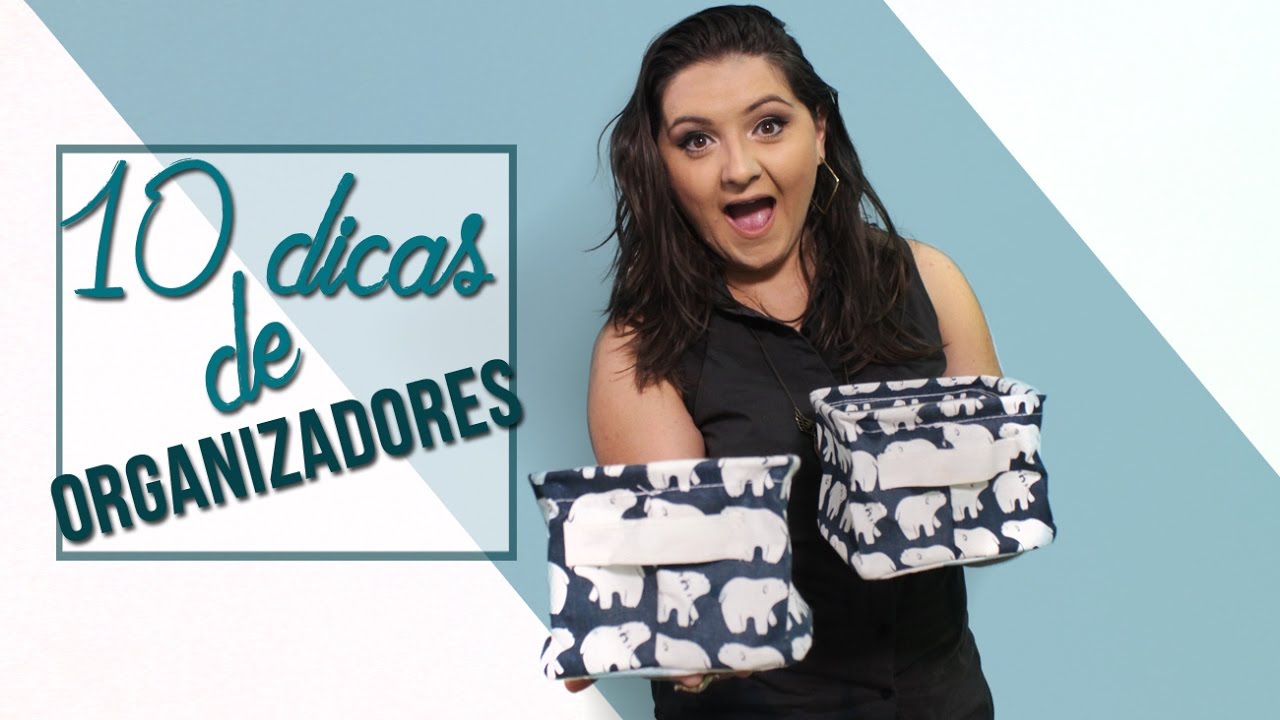 10 tipos de organizadores baratos para sua Casa | Como organizar | Organização é Vida