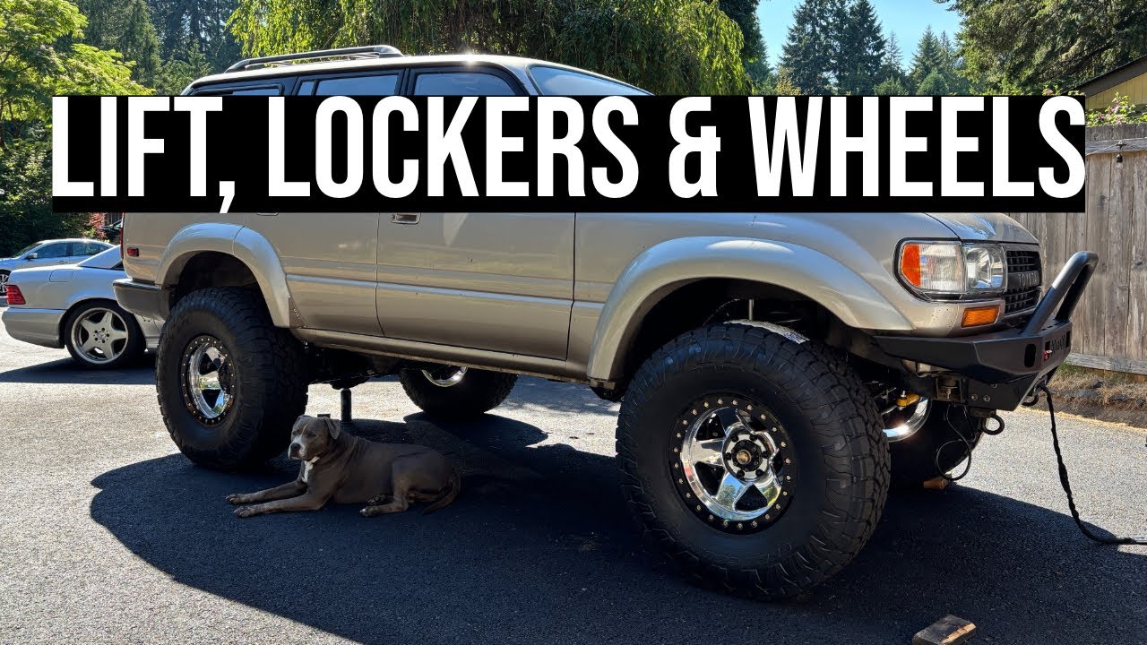 80 Series Land Cruiser suspension and axle rebuild