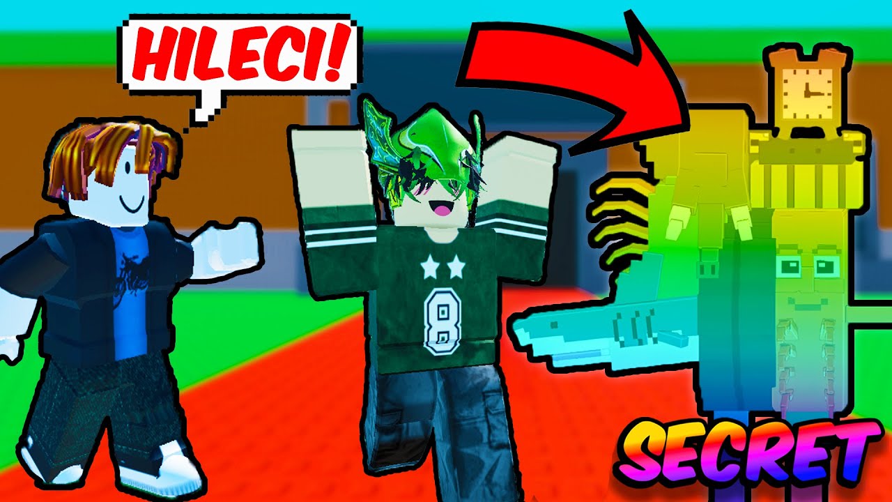 HILE AÇTIM! SECRET ÇALDIM! ÇILDIRDILAR! - Steal A Brainrot Modded