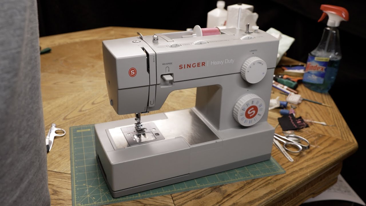 Singer Heavy Duty 4423 Threading and Bobbin Winding