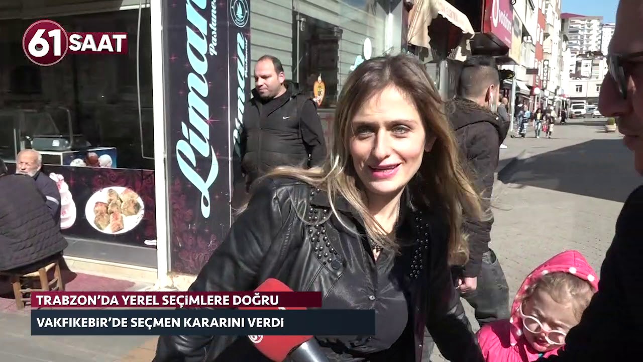 Trabzon Vakfıkebir'de seçmen 31 Mart yerel seçim kararını verdi